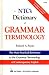 National Textbook Company Dictionary of Grammar Terminology