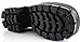 Chunky Lace-up Platform Loafer Heels Shoes Women Black