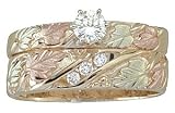 Black Hills Gold Ladies' 10K Wedding Set