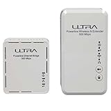 Ultra 500Mbps Powerline Wireless-N Adapter Kit