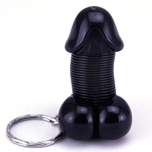 Roomfun Funny Gag Gifts Sex Male Penis Key Ring Novelty Keychain Key Buckle,Black Roomfun Funny Gag Gifts Sex Male Penis Key Ring Novelty Keychain Key Buckle,Black