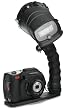 SeaLife DC1400 Pro 14MP HD Underwater Digital Camera with Flash & Flex Arm Bracket Waterproof up to 200 ft. (60m)