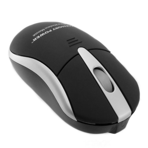 High Speed Optical 2.4 Ghz Wireless Mouse with NANO USB Receiver - For Desktops, Laptops & Netbooks