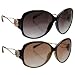 Guess Womens Flower Detalied Oversized Sunglasses
