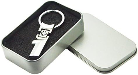 Car Accessories Auto Logo Chrome Pendant Key Ring Keychain Fit for BMW X 1 3 5 6 7 Series (1)