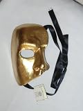Gold Phantom of the Opera Venetian Mask