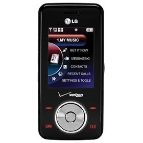 LG Chocolate VX8550 Phone, Black (Verizon Wireless)