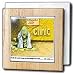 Londons Times Funny Medicine Cartoons - Dr. Leech - Tile Napkin Holders