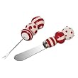 Peppermint Twist Cheese Spreaders Set of 2