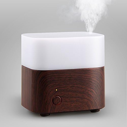 STRONKER 120ml Essential Oil Diffuser Portable Ultrasonic Cool Mist Aroma Humidifier Aromatherapy Diffuser with Room Air Purifier Color LED Lights Changing and Waterless Auto Shut-off
