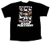 Drumming T-shirt Weapons of Mass Percussion Drums (medium/Black)