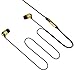 Insten Universal 3.5mm In-Ear Stereo Headset w/ On-off & Mic For Huawei Google Nexus 6P; LG Google Nexus 5X; Samsung Galaxy S6/ Galaxy S6 Edge Samsung Galaxy Note 4 / Apple iPhone 6 Plus (5.5) Samsung Freeform II SCH-R360, Gold / Black