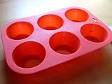 BRAND NEW 6 CUP MINI SILICONE MUFFIN TRAY