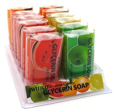 Swissco Soap Glycerin Fruit (Pack of 12)