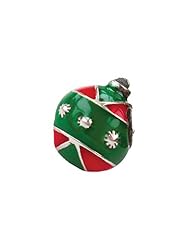 Zable(tm) Sterling Silver Ornament with Enamel Bead / Charm