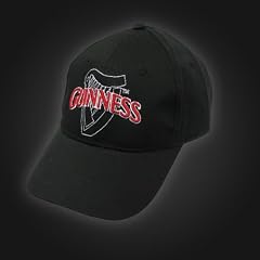 Guinness Black Red Harp Baseball Cap