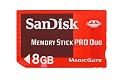 Carte M&eacute;moire Memory Stick Pro Duo 8 Go pour Sony PSP