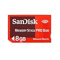 Sandisk 8GB Memory Stick Pro Duo MSPD Gaming Card For Sony PSP - Retail Pack