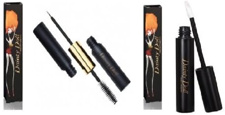 Dainty Doll by Nicola Roberts - Mascara Duo Brown &amp; Lipgloss Set by Dainty Doll by Nicola Roberts