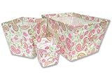 Trend Lab Set of 3 Fabric Storage Bins, Nascar