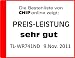 Auszeichnung