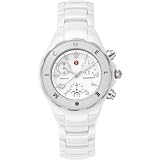 MICHELE Tahitian Ceramic White Bezel