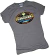 Survivor -- Heroes vs. Villains Crop Sleeve Fitted Juniors T-Shirt