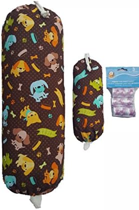 Playfull Puppies Plastic Grocery Bag Holder and Dispenser