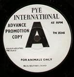 FOR ANIMALS ONLY 7 INCH (7" 45) UK PYE