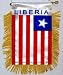 Liberia - Window Hanging Flags