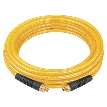 DEWALT DAP38100  100-Inch, 3/8-Inch diameter, polyurethane air hose with 1/4-Inch NPT male fittings.