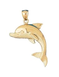 CleverEves 14K Gold Pendant Dolphins 5.2 - Gram(s)