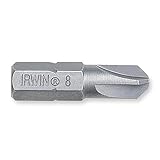 Irwin Tools 3052025 #0 Single Screwdriving Power Bit Set, 1 1/4' [並行輸入品]