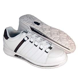 K-SWISS Berlo L Mens White Brown Sneakers Shoes by K-Swiss