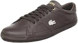 Lacoste Men’s Avant LA Fashion Sneaker,Dark Brown,10.5 M US