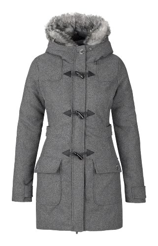 Bench Damen Dufflecoat DUFFLER B, stormcloud marl, XL, BLKA1319B_GY101X Preisvergleich