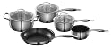 Marco Pierre White by Russell Hobbs 14980 Cookware Set, Stainless Steel, 5 Piece