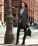 DKNYC Open Cable-Knit Long Cardigan