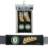 Oakland Athletics Velour Seat Belt Pads