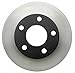 ACDelco Silver 18A636A (19287195) Non-Coated Rear Disc Brake Rotor
