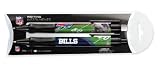 Buffalo Bills Ballpoint Grip Pen and Mechanical Pencil Set in Pillow Pack - NFL (12008-QUC)