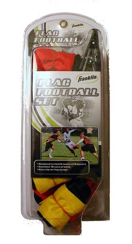 Franklin Sports Flag Football Set, 6 vs 6 (12 players)