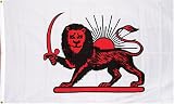 Outdoor Living : Persia 'Lion' Flag - 3 foot by 5 foot Polyester (NEW)