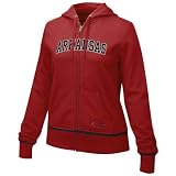 Nike Arkansas Razorbacks Ladies Cardinal Classic Full Zip Hoody Sweatshirt