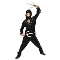 Boys' OPP Ninja Costume- Black