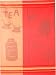 French Jacquard Towel Tea & Cocoa vibrant colored dish towel