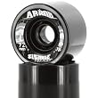 Arbor 4-Set Freeride Series Skateboard Wheels - Black