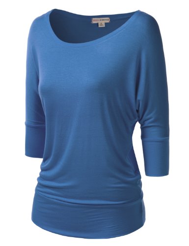 Zenana Women's Topsclub 3/4 Sleeve Tunic
