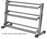 Keys Fitness 4' 3 Tier Dumbbell Rack