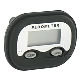 Compact Easywalk Pedometer Walk Run Steps Calories Counter